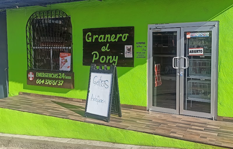 GRANERO Y VETERINARIA El PONY (Emergencias 24 HRS Prevía cita))