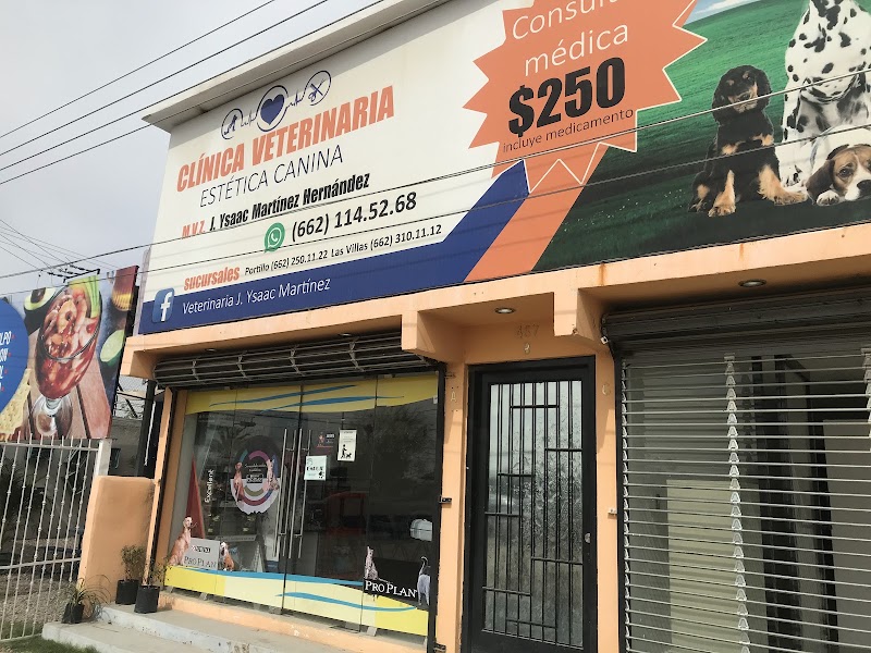 HOSPITAL VETERINARIO J YSAAC MARTINEZ Y ESTETICA CANINA